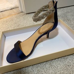 Badgley Mischka jewel heels